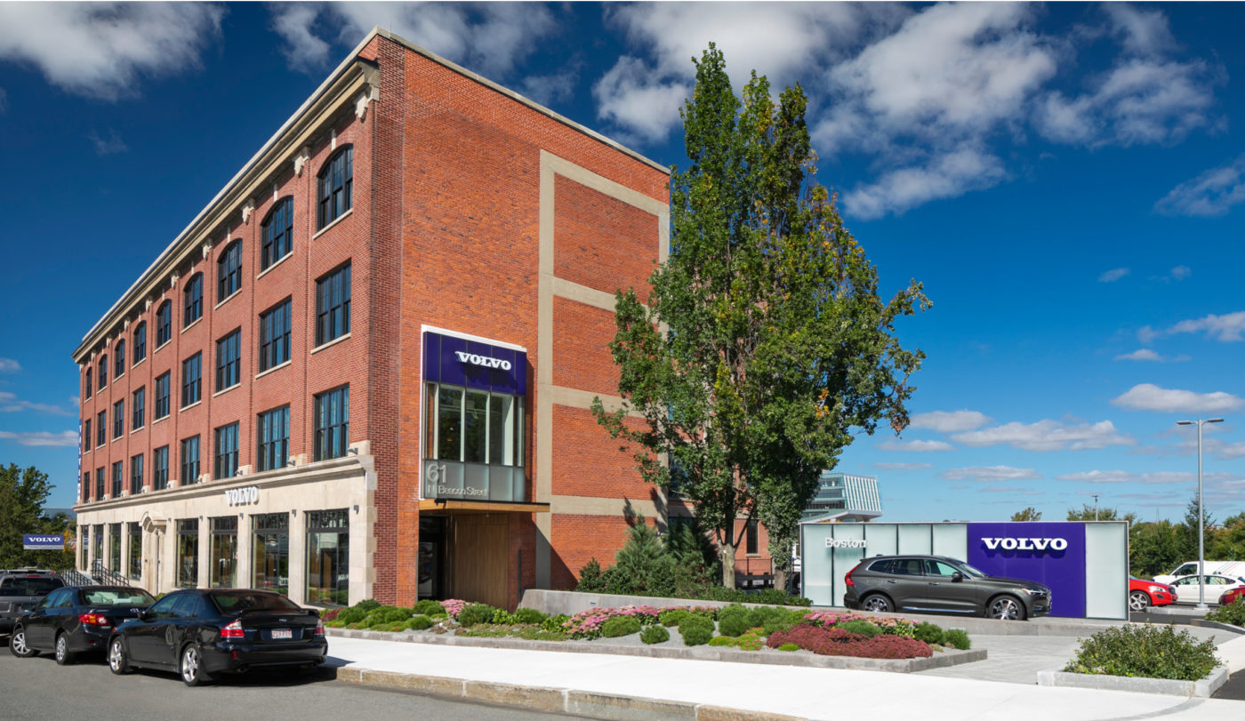 Boston Volvo Village Showroom Arrowstreet