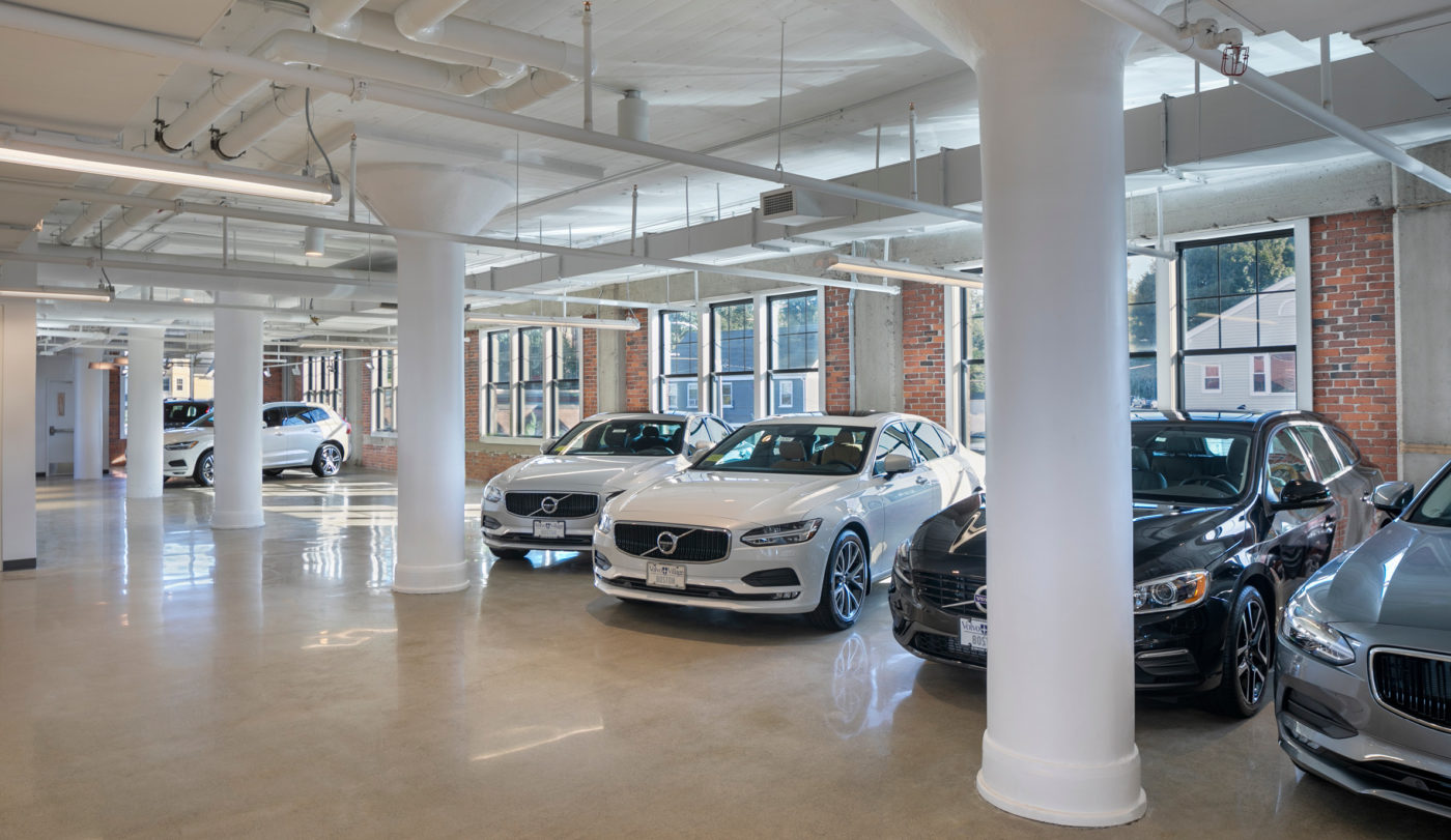 Boston Volvo Village Showroom Arrowstreet