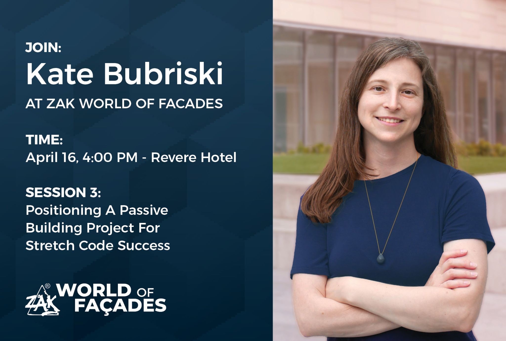 Zak World of Façades Conference - Arrowstreet